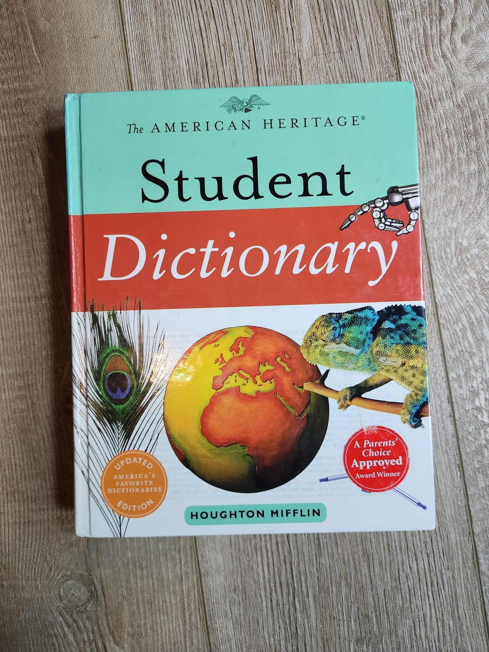 Student Dictionary - Mint Green & Red Cover
